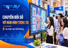 Màn Hình Tương Tác Horion Tại Ngày Hội Chuyển Đổi Số Hải Phòng