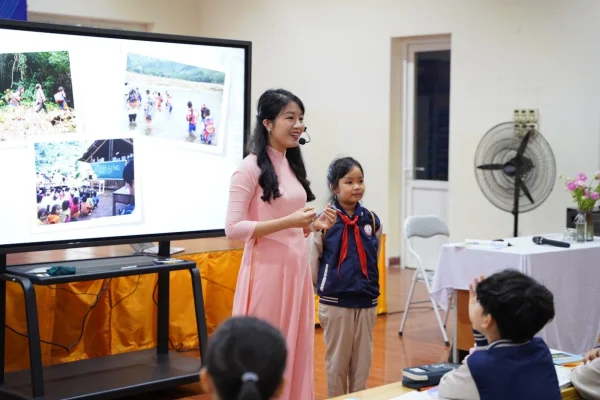 Phương pháp dạy học hiện đại tại một trường tiểu học ở Hà Nội